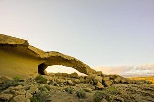 Natural stone arch photo