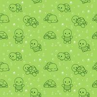 animal pattern turtle vector