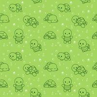 animal pattern turtle vector