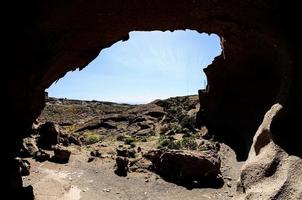 Natural rock arch photo