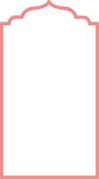 Islamic oriental-style windows and arches. Modern boho colors, minimalistic design vector