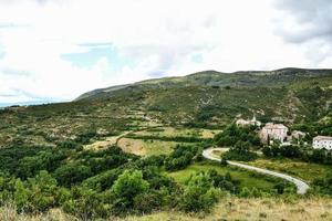 Scenic rural landscape photo