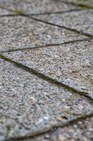 abstract view of tile floor with grid line photo