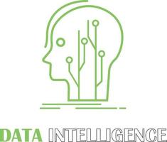 Data Intelligence AI Logo Vector File