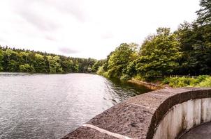 View of the dam photo