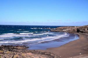 Scenic coastal view photo