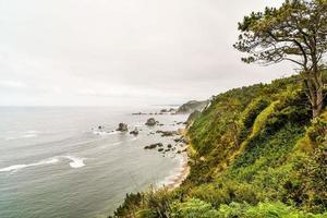 Scenic coastal view photo