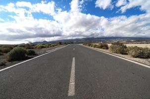 Road in the countryside photo