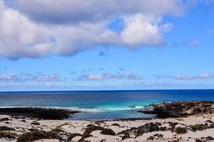 Scenic coastal view photo