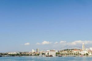 The Adriatic sea at Croatia photo