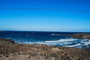 Scenic coastal view photo