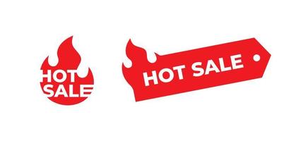 Hot sale tag vector. Hot sale symbol vector