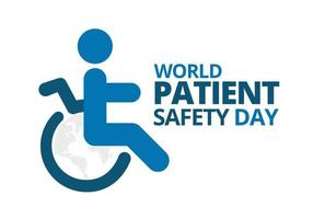 World Patient Safety Day Illustration Design vector