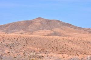 Scenic mountain landscape photo