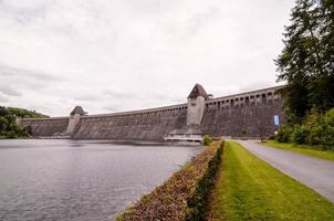 View of the dam photo