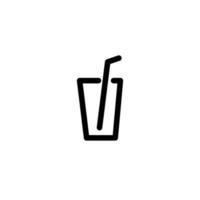 juice drink sign symbol. vector illustration on white background