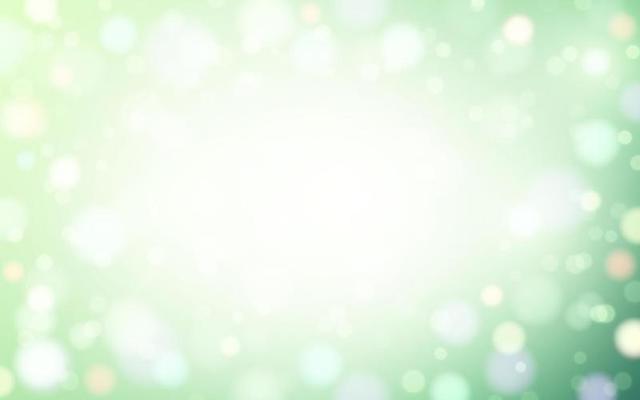 Nature green bokeh soft light abstract background, Vector eps 10 illustration bokeh particles, Background decoration