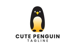 Cute Penguin, minimal logo, penguin logo, bird logo, snow bird logo, penguin minimal logo, modern penguin logo