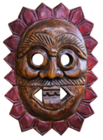wooden devil mask png