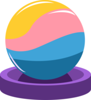 crystal ball png graphic clipart design