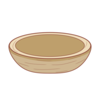 Wooden Mortar Illustration png