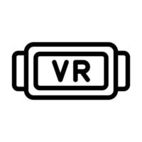 diseño de icono de gafas vr vector