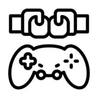 Fighting Game Icon Design vector