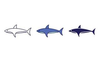 Shark Fish vector icon