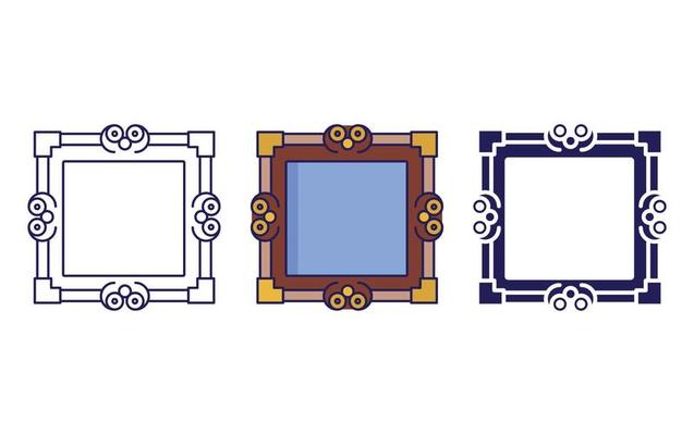 Frame vector icon