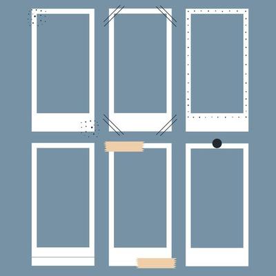 Set Vertical minimalist Photo Frame