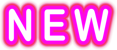 Neon- Text Zeichen Beförderung Typografie elektrisch Licht Dekoration Hintergründe Netz png