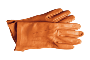 Brown gloves isolated on a transparent background png