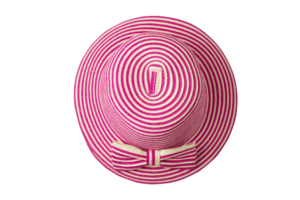 rosado sombrero aislado en un transparente antecedentes png