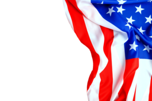 bandeira do a Unidos estados isolado em uma transparente fundo png