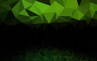 Light Green vector blurry triangle texture.