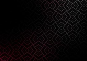 Dark Black vector backdrop with long lines.