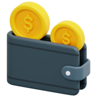 Salve  dinheiro 3d render ícone ilustração png