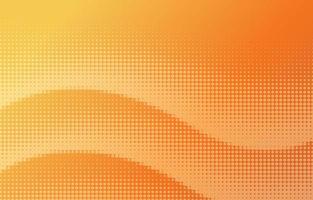 Wave Halftone Effect Background vector