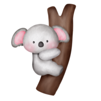 acquerello carino koala illustrazione clipart. png