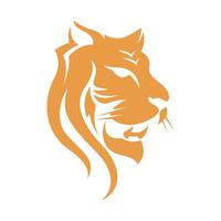 Tiger icon logo design vector