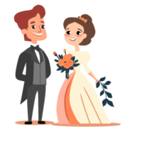 linda Boda caracteres clipart png