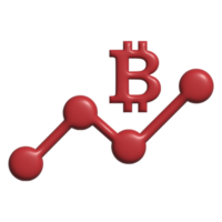 3d ícone bitcoin png