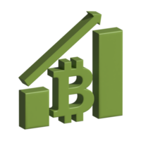 3d icono bitcoin png