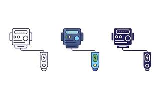 Battery Meter vector icon