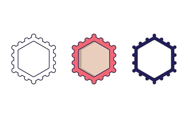 Frame vector icon