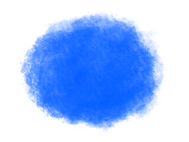 blå vattenfärg modern borsta stil med färgrik textur för din mall. png