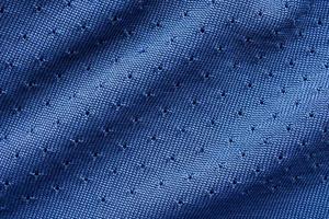 Blue sports clothing fabric football shirt jersey texture photo