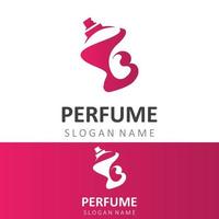 Lluxury perfume perfume cosmético creativo logo lata ser usado para negocio, compañía, cosmético tienda vector