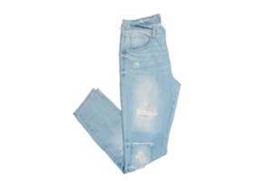 Blue jeans isolated on a transparent background png