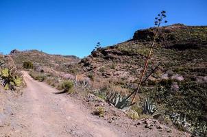 Scenic rocky landscape photo